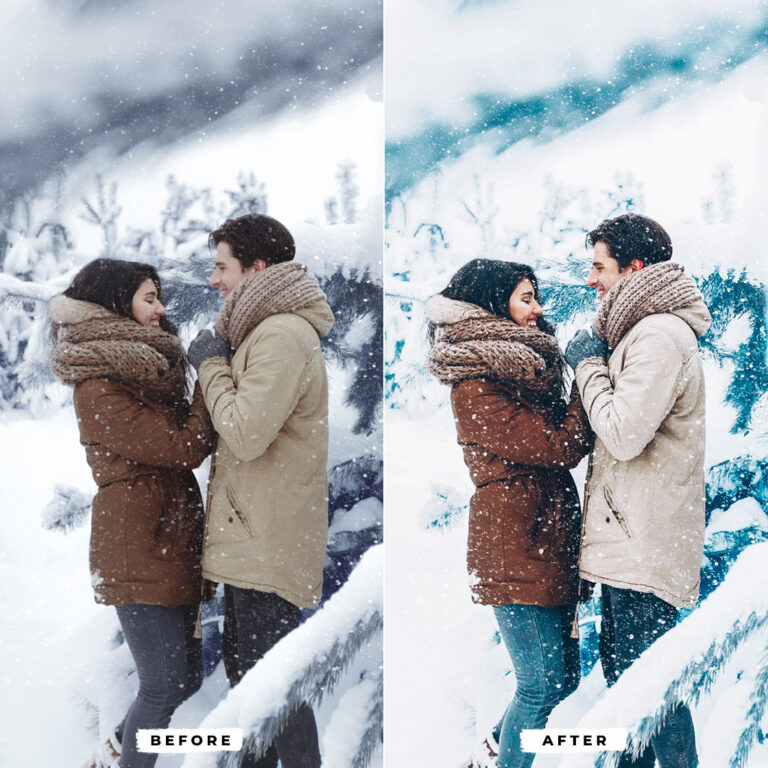 Winter Lightroom Presets — Mobile & Desktop result 2