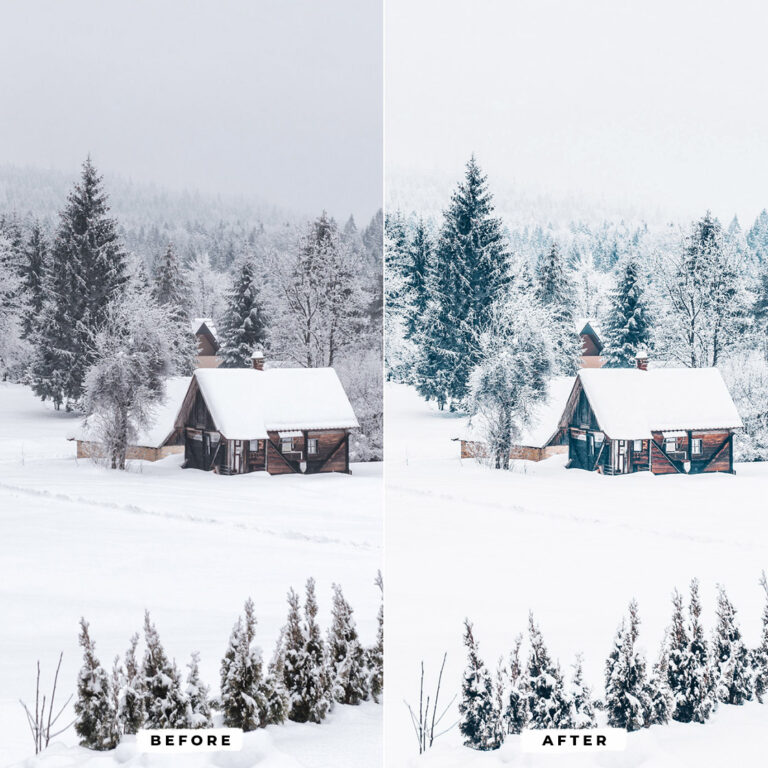 Winter Lightroom Presets — Mobile & Desktop result 4