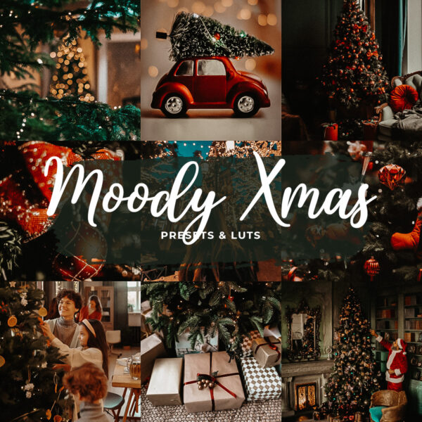 Moody XMax Lightroom Presets Christmas