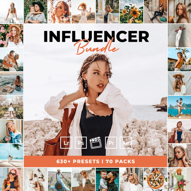Influencer Lightroom Presets Bundle — Mobile & Desktop result 1