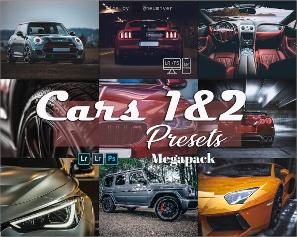 Lightroom Presets For Cars 50+ Mobile Presets