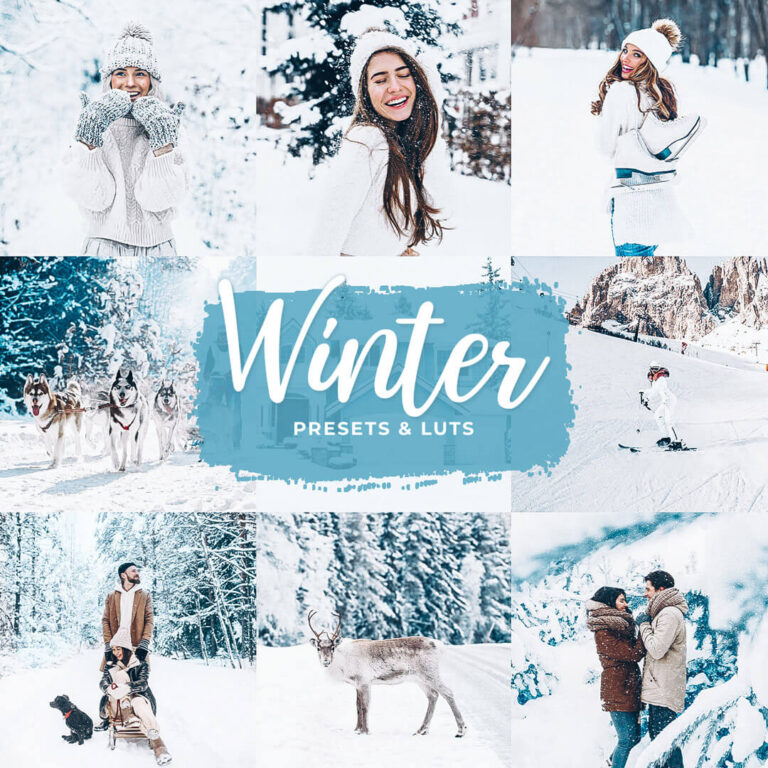 Winter Lightroom Presets — Mobile & Desktop result 1