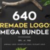 Premade Logos Mega Bundle Buy Premade logos for sale 640 Premade Logos Mega Bundle