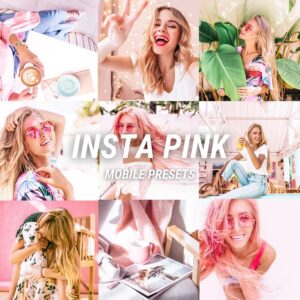 Insta Pink Lightroom Mobile Presets