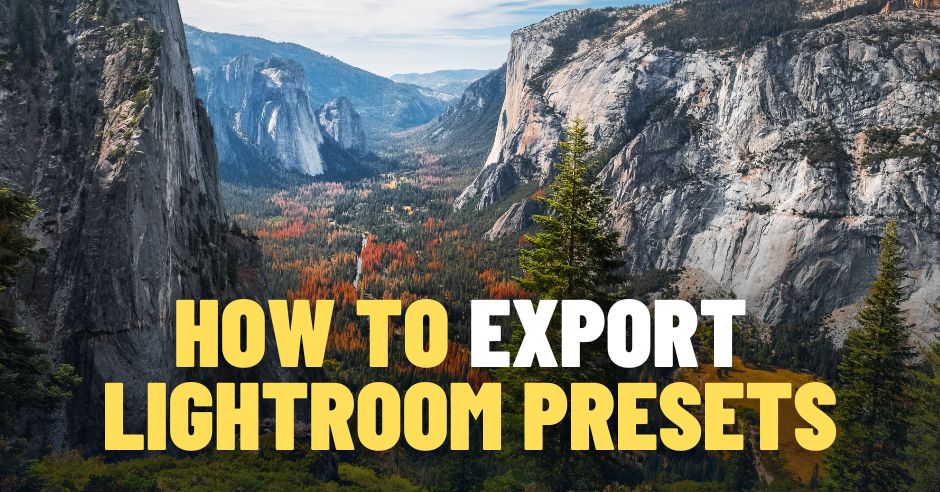 How to use Lightroom Presets