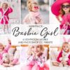 Barbie Girl Lightroom Presets Mobile Presets Pink Presets Desktop Presets