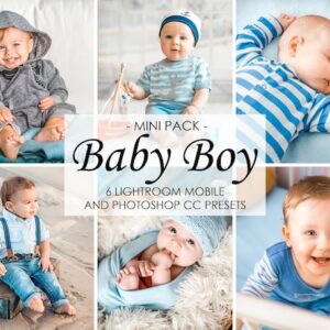 Baby Boy Lightroom Presets Baby Presets Family Portrait Presets Mobile and Desktop Presets