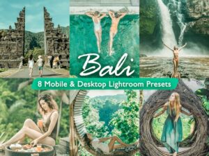 Bali Lightroom Presets — Tropical Travel Pack preview 1