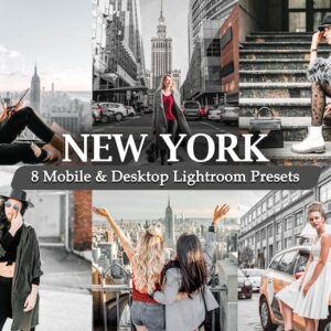 New York Lightroom Mobile Presets and Desktop Presets Black Urban Filter