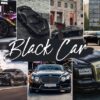 Black Car Lightroom Presets Mobile and Desktop Rich Black Car Preset