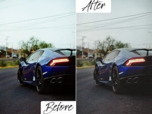 Blue Car Lightroom Presets — Mobile & Desktop preview 4