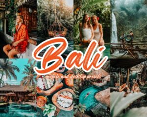 Bali Lightroom Presets — Nature & Vacation Pack preview 1