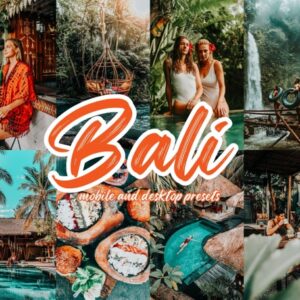 Bali Lightroom Presets Mobile and Desktop Nature Vacation Presets