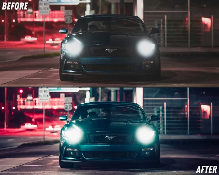 Urban Night Car Lightroom Presets Pack result 4