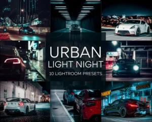 Urban Night Car Lightroom Presets Pack preview 1