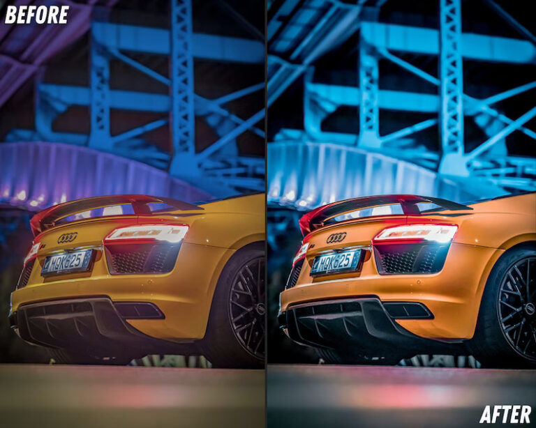 Metro Night Car Lightroom Presets — Desktop & Mobile result 4