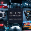 Metro Light Night Car Lightroom Presets (Desktop + Mobile)