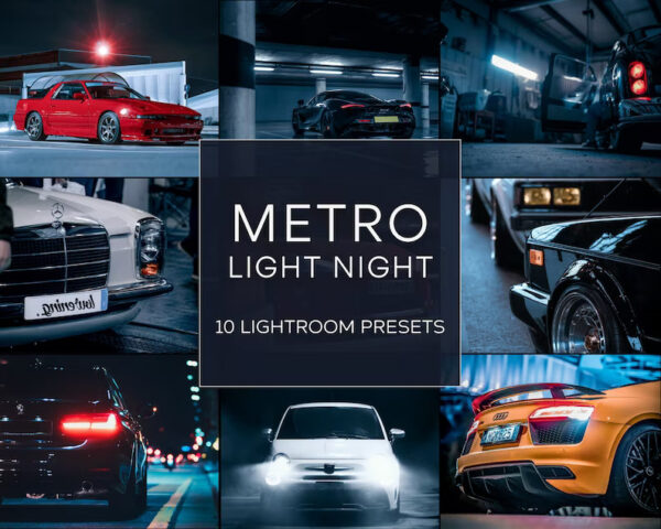Metro Night Car Lightroom Presets product thumbnail