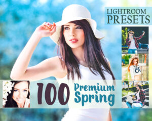 100 Premium Spring Lightroom Presets Bundle preview 1