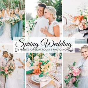 Spring Wedding Lightroom Presets Wedding Mobile and desktop Presets