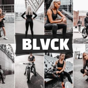 BLVCK Premium Lightroom Presets Mobile and Desktop