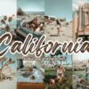 California Lightroom Presets Mobile and Desktop LA Instagram Aesthetic Presets