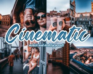 Cinematic Blogger Lightroom Presets — Mobile & Desktop preview 1