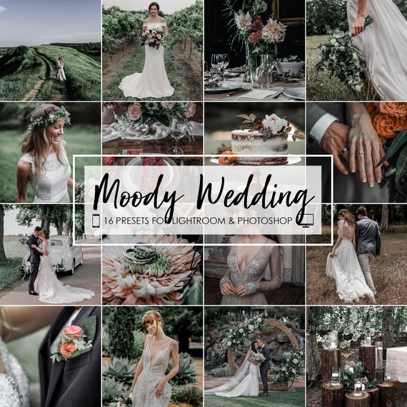 Moody Wedding Lightroom Presets