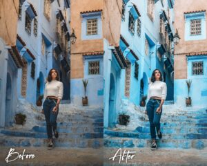 Pastel Blue Lightroom Presets — Mobile & Desktop preview 2