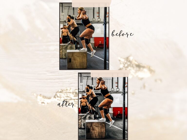 CrossFit Lightroom Presets — Moody Gym & Fitness Filters result 4