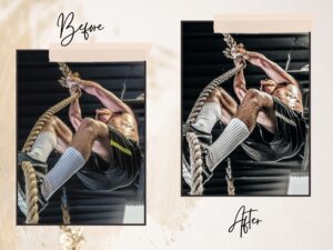 CrossFit Lightroom Presets — Moody Gym & Fitness Filters preview 2