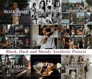 Black Cinematic Lightroom Presets — City Street Bundle preview 4