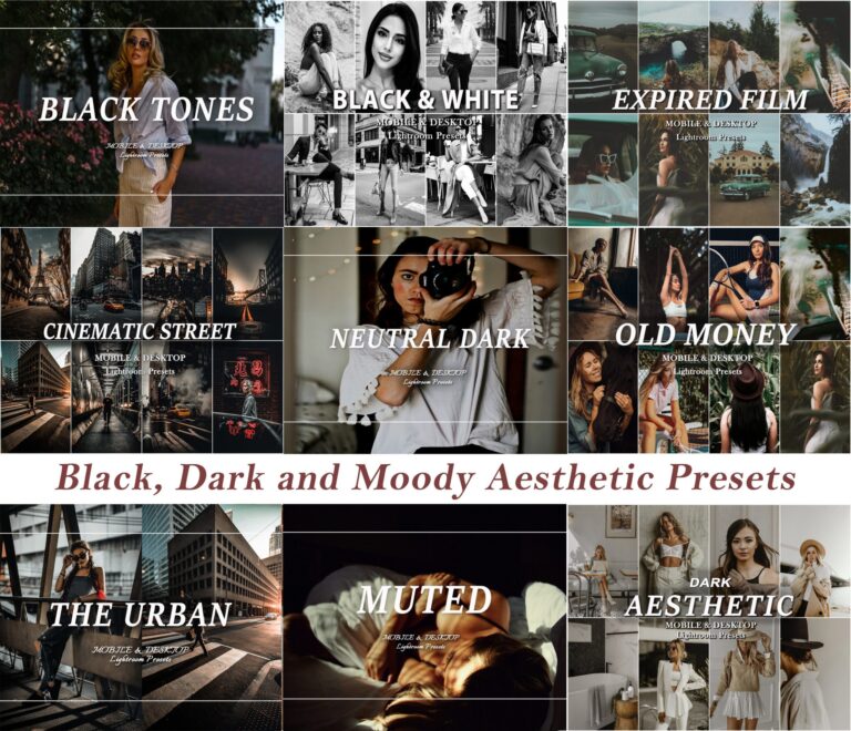 Black Cinematic Lightroom Presets — City Street Bundle result 4