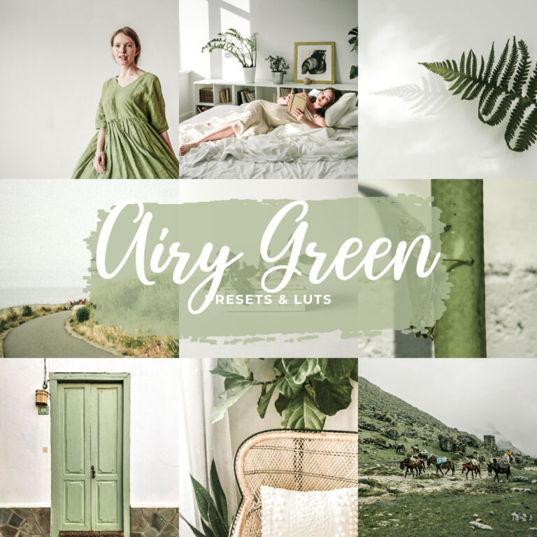 Airy Green Lightroom Presets — Mobile & Desktop result 1