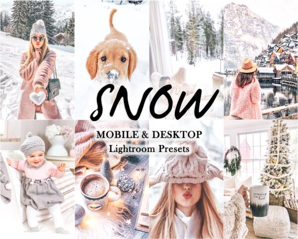 10 warm, cosy Christmas Lightroom preset example — festive portrait with holiday atmosphere