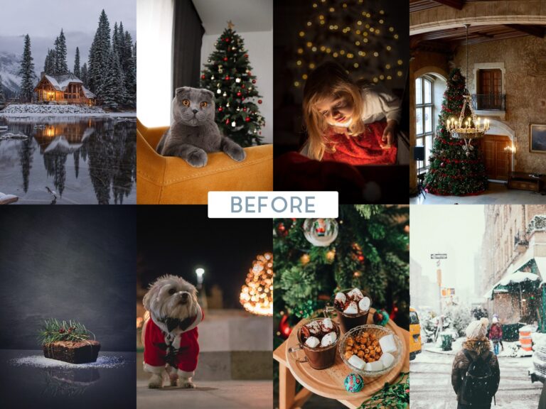 Golden Christmas Lightroom Presets — Mobile & Desktop result 2