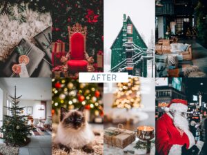 Christmas Market Lightroom Presets — Mobile & Desktop preview 3