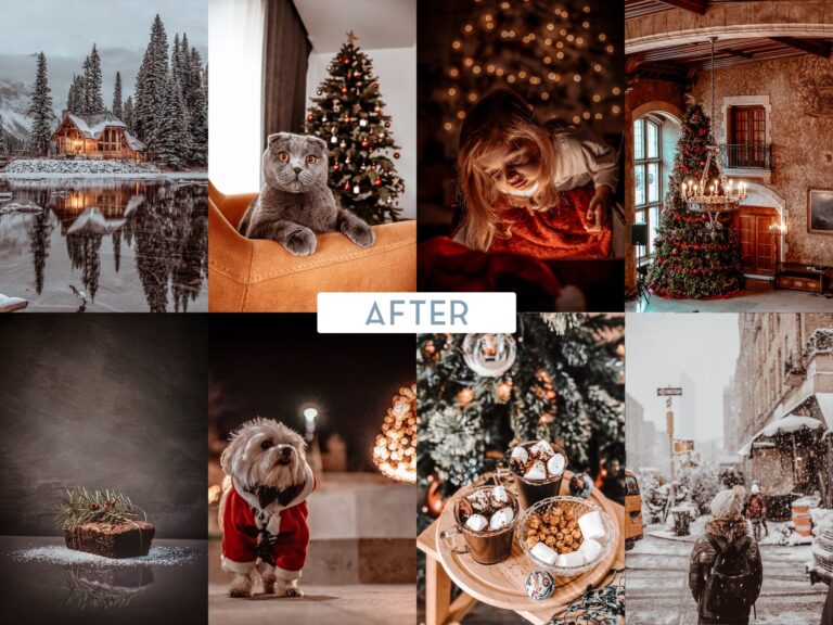 Golden Christmas Lightroom Presets — Mobile & Desktop result 3